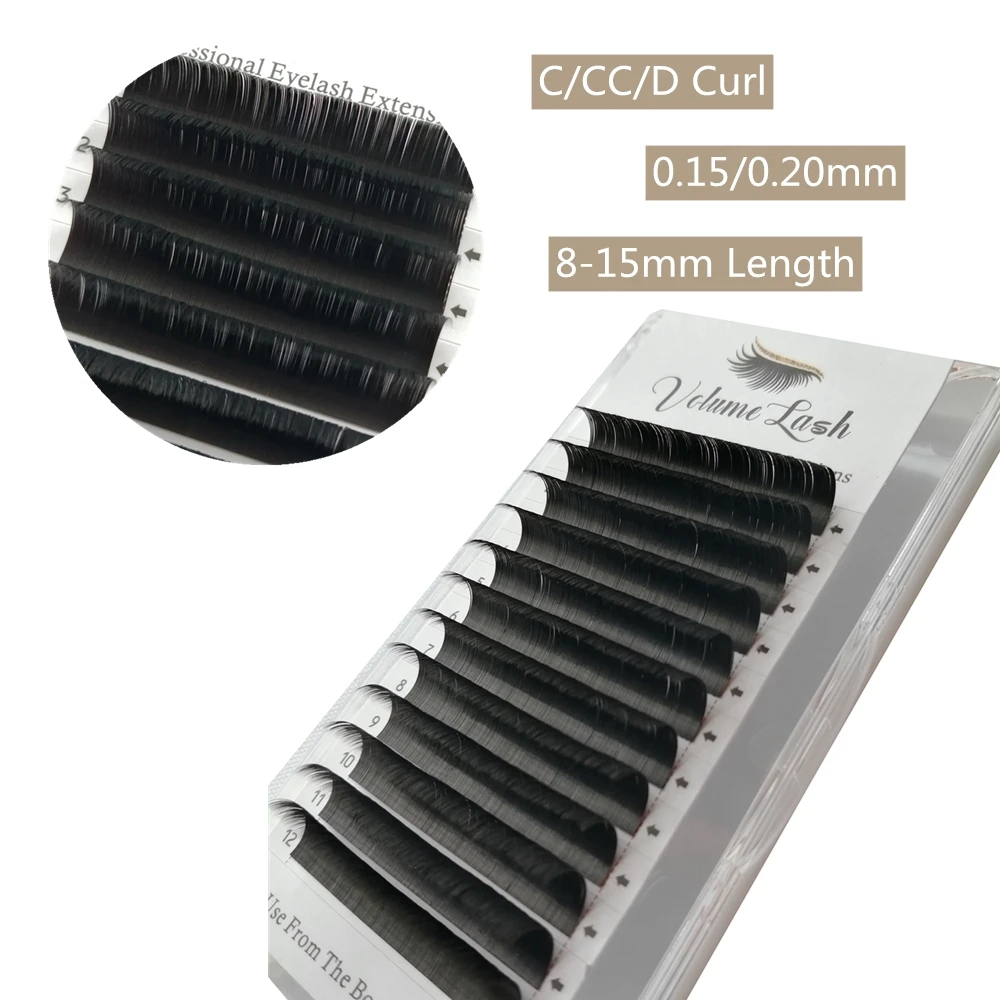 Эллипса плоские накладные ресницы норки эллипса Индивидуальные C/CC/D натуральные