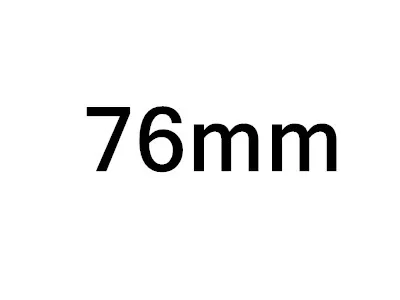 76mm 4 шт./лот, 55 мм, 56 мм, 60 мм, 63 мм, 65 мм, 70 мм, VW, колпачки для колес, колпачки для ступицы автомобиля, Эмблема для volkswagen Transporter - Цвет: 76mm