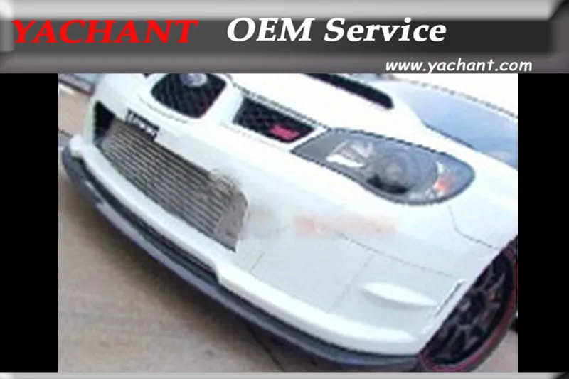 Автомобильный Стайлинг из углеродного волокна/FRP стекловолокна передний бампер