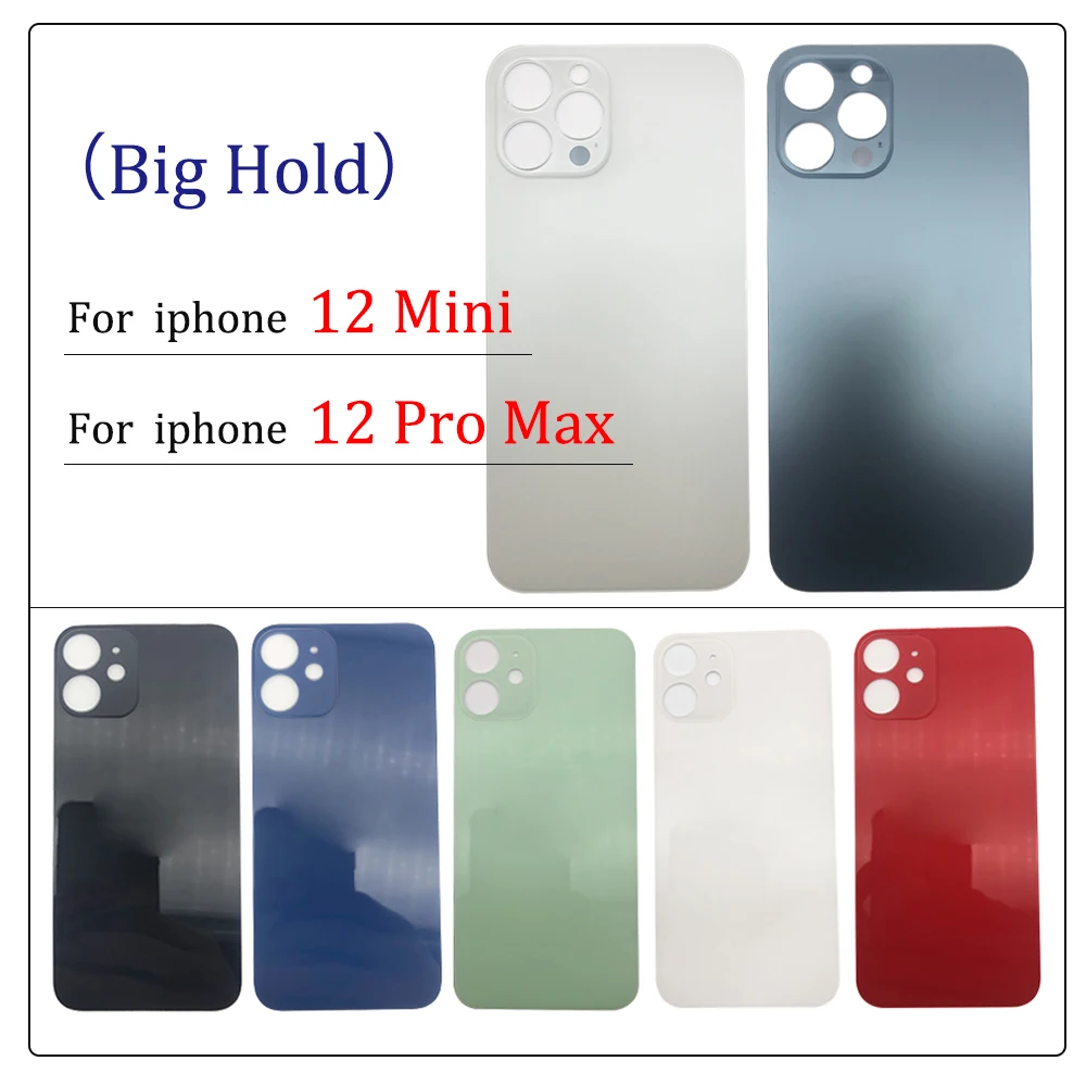 

Стеклянный чехол для Iphone 12 Pro Max, 12 Mini, с большим отверстием