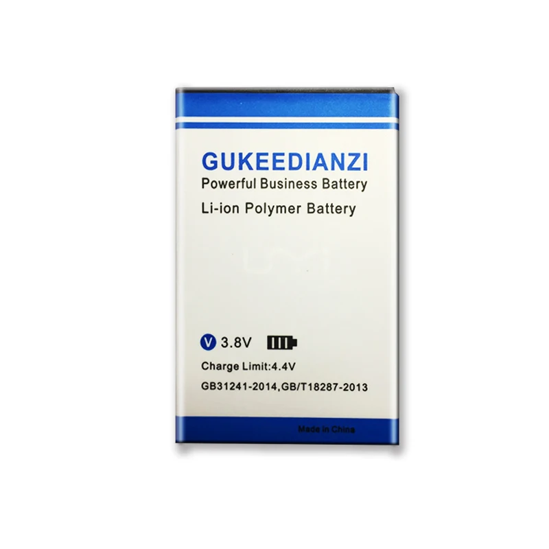 GUKEEDIANZI настоящий 2850mAh Телефон перезаряжаемый литий-полимерный аккумулятор