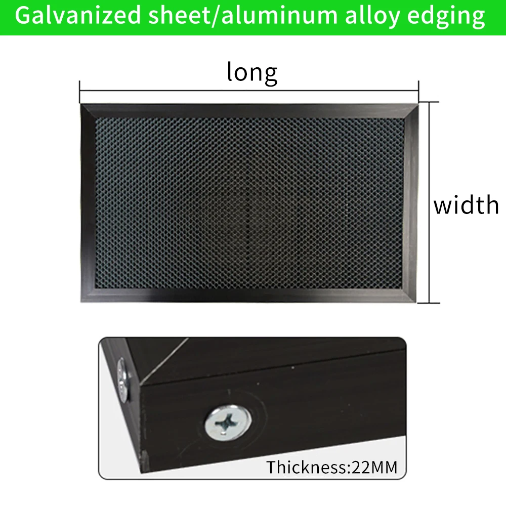 Панель для лазерной резки и гравировки Рабочая панель с сотовой структурой