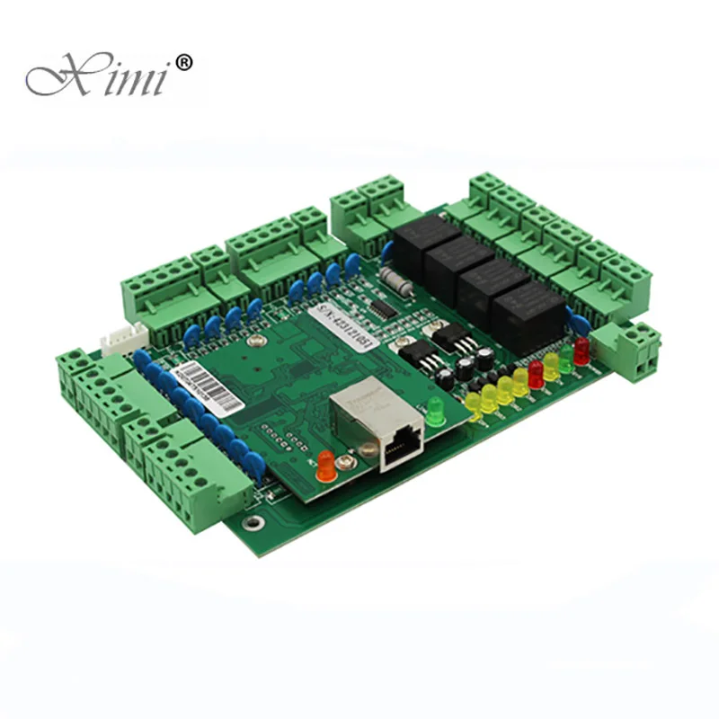 TCP/IP четырехдверная панель управления доступом с емкостью карты 30000 системой