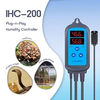 inkbird ihc 200 hygrometer eu plug with delay protectionalarm use for mini greenhouse crawl space curing chanmbersnake cage