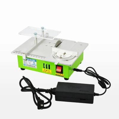 Настольная мини пила для деревообработки DC24V портативный DIY станок резки