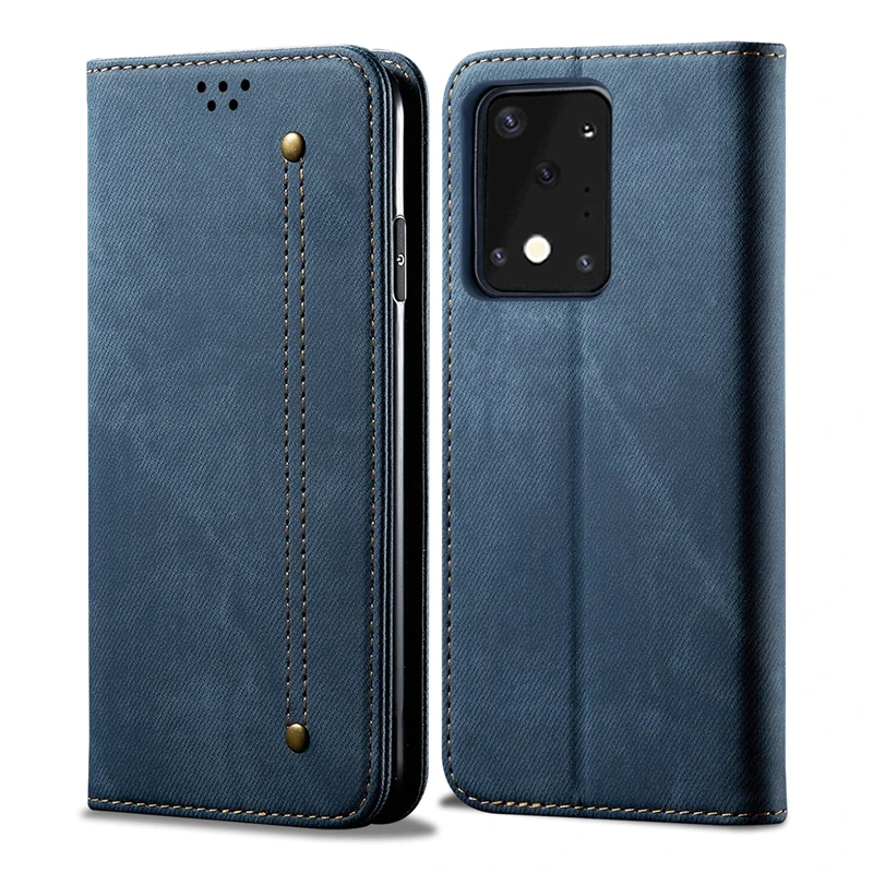 Чехол-книжка из искусственной кожи для Samsung Galaxy S20 Plus | Мобильные телефоны и