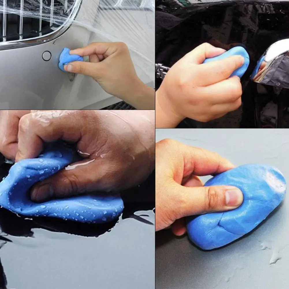 

200g Car Washing Mud Auto Clean Clay Bar For Car Detailing Cleaning Clay Detailing Care Auto Paint Maintenance U6x0