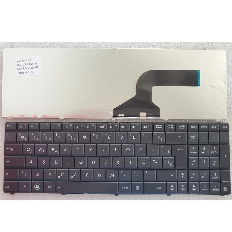 Клавиатура для ноутбука ASUS N50 N53SV K52 K52F K53 K72 A53 A52 U50 G51 N51 N52 N53 G73 (art.: 7a7f63da5) - 7a7f63da5