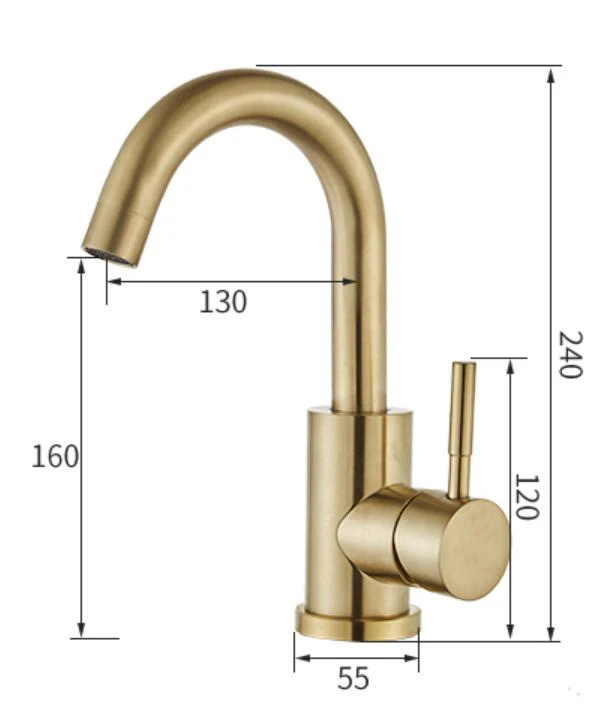 kitchen faucet sale Bathroom Faucet Brushed Gold Bathroom Basin Faucet Cold And Hot Sink Mixer Sink Tap Single Handle Deck Mounted Water Tap pantry cabinet