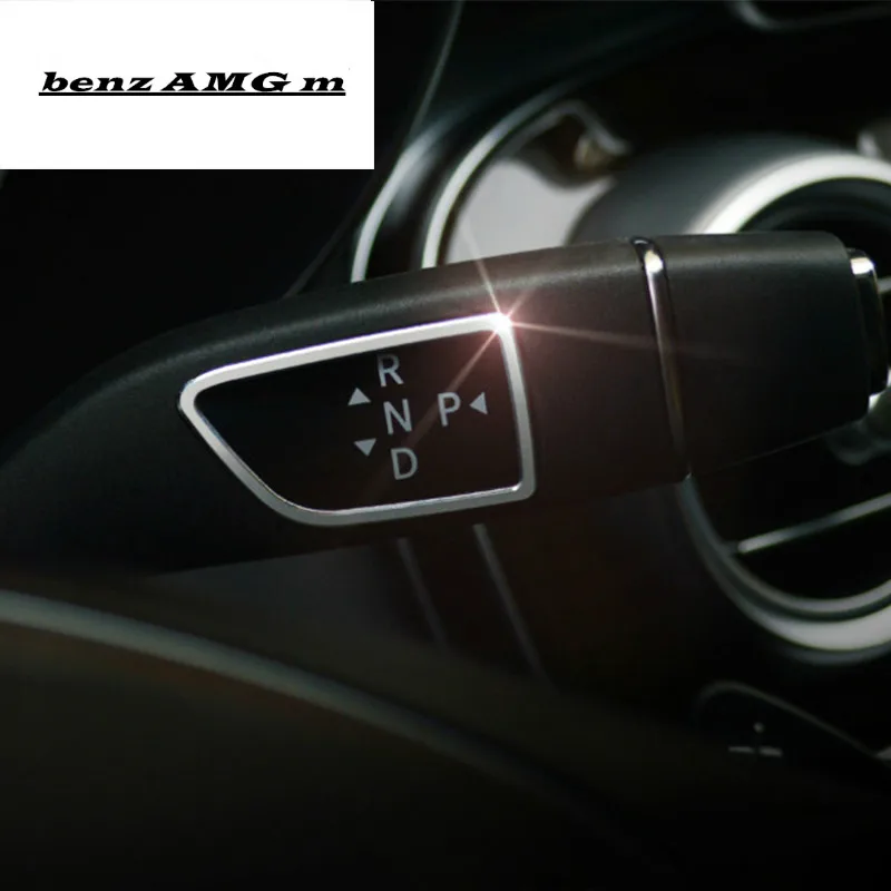 

Car styling Wiper Shift lever Cruise frame covers frame stickers for Mercedes Benz E Class W212 W213 auto Interior Accessories
