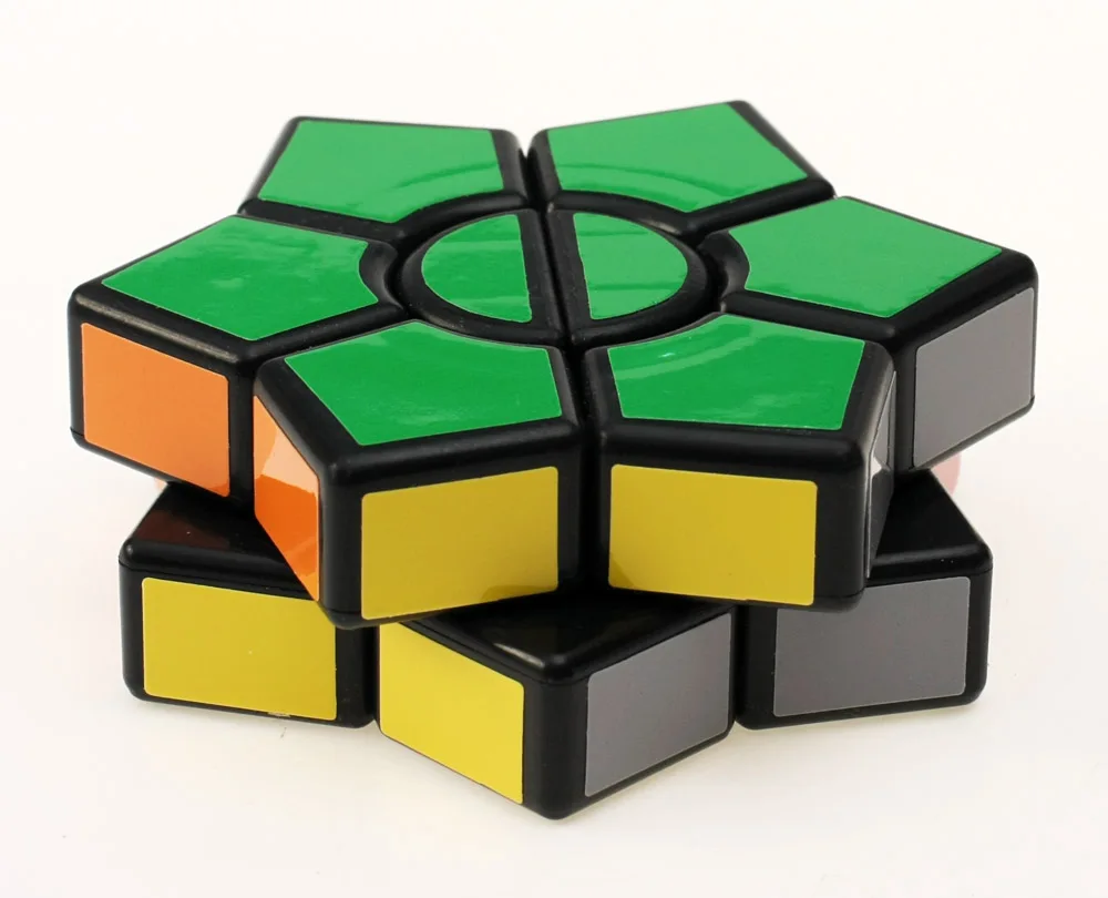 Двухслойная Шестигранная двухслойная головоломка DianSheng 3x3x3 SQ1 квадратная
