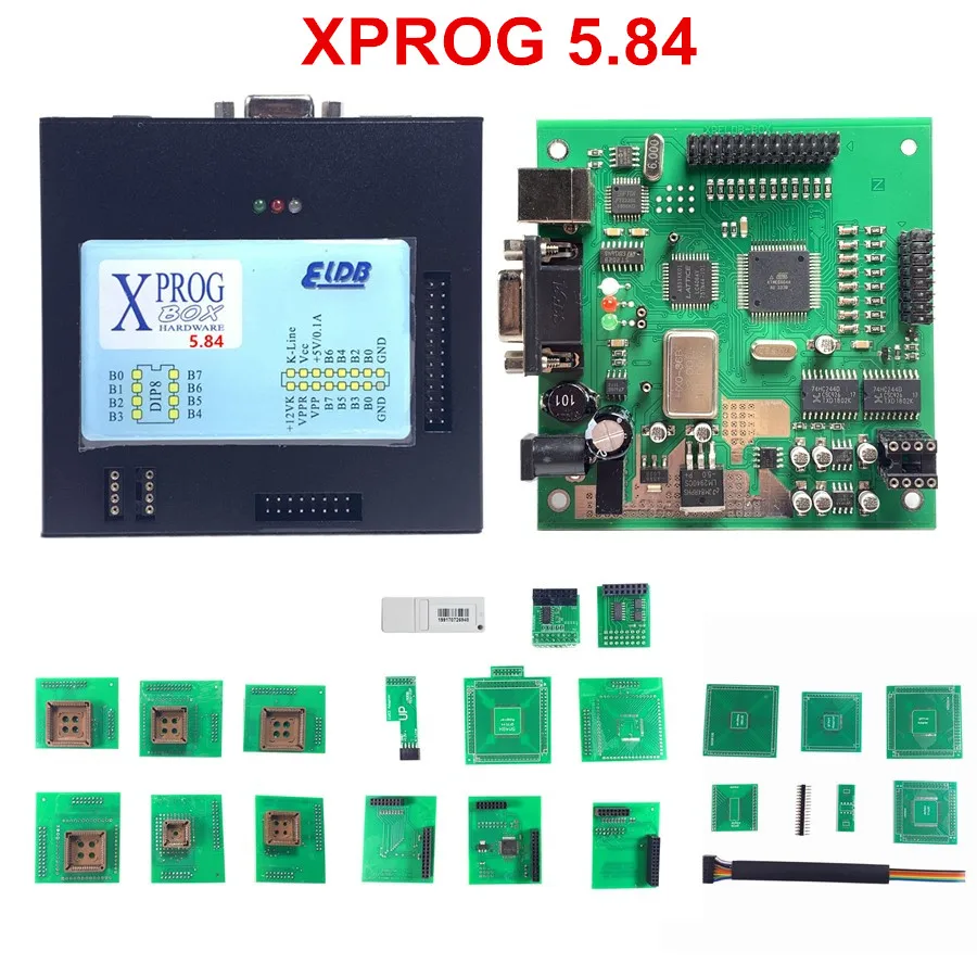 

DHL XPROG V6.26 Add New Authorization V5.55 V5.74 V5.84 V6.12 V6.17 X-PROG M XPROG-M ECU Programmer Tool X PROG Full Adapters