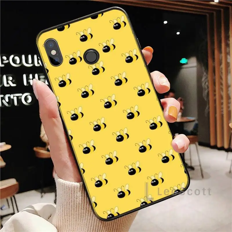 

bee Phone Case For Xiaomi Redmi Note 4 4x 5 6 7 8 pro S2 PLUS 6A PRO