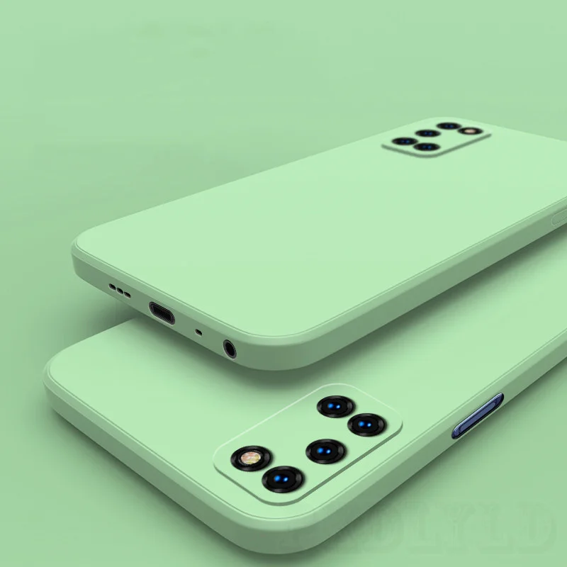 Новый квадратный силиконовый чехол для телефона Samsung Galaxy A10 A50 A30S A20S A50S A51 A71 A21S A31 A52