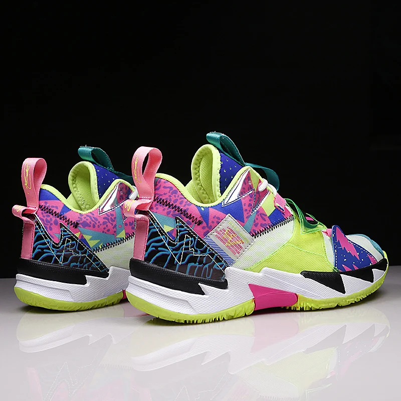 

Кроссовки унисекс для баскетбола, модная Радужная спортивная обувь, дышащие, Superstar