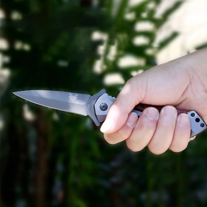 

Benchmade Folding Knife Outdoor Camping Sharp Self Defense Sabre Portable Pocket Knives EDC Life Saving Tool HW368