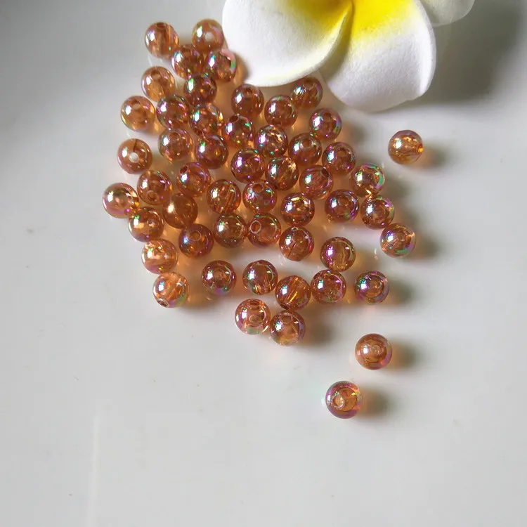 6 мм прозрачный AB цветные круглые свободные бусины бисер diy ручной работы из