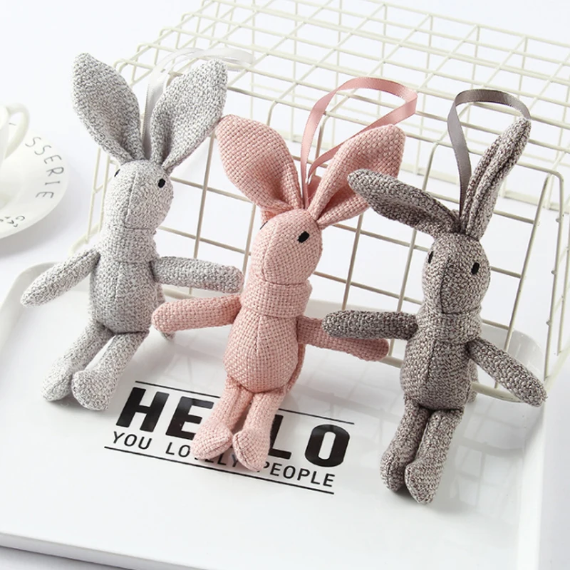 Новый плюшевый кролик Набивная игрушка в виде животного плюшевая для детской