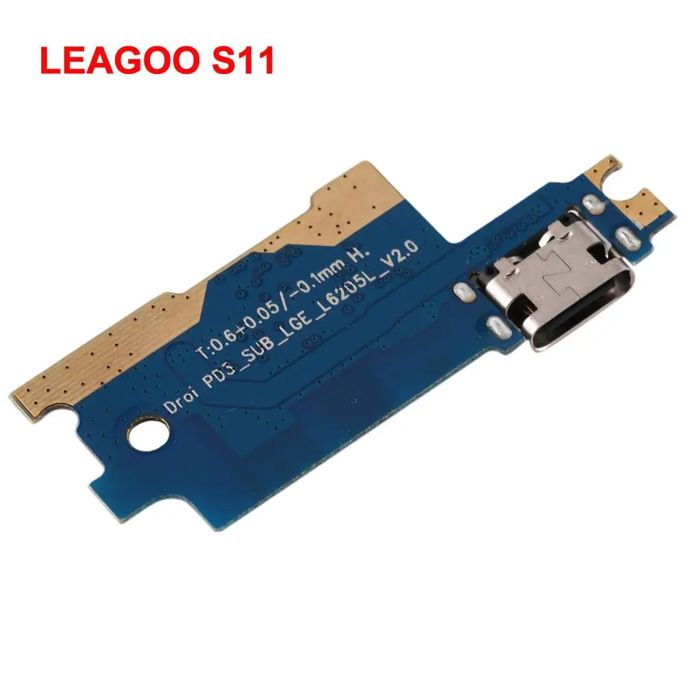 Оригинальный LEAGOO S8/T8S/M11/S11 плата с зарядным портом ремонт usb зарядная док станция
