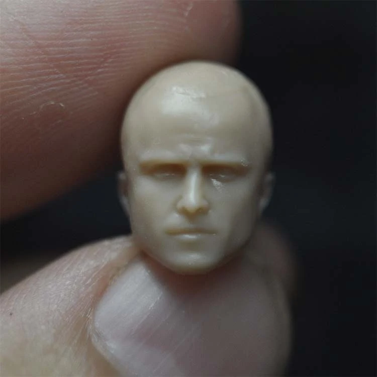 

1/18 Scale Aaron Paul Jesse Pinkman Unpainted Head Model for 3.75''Body