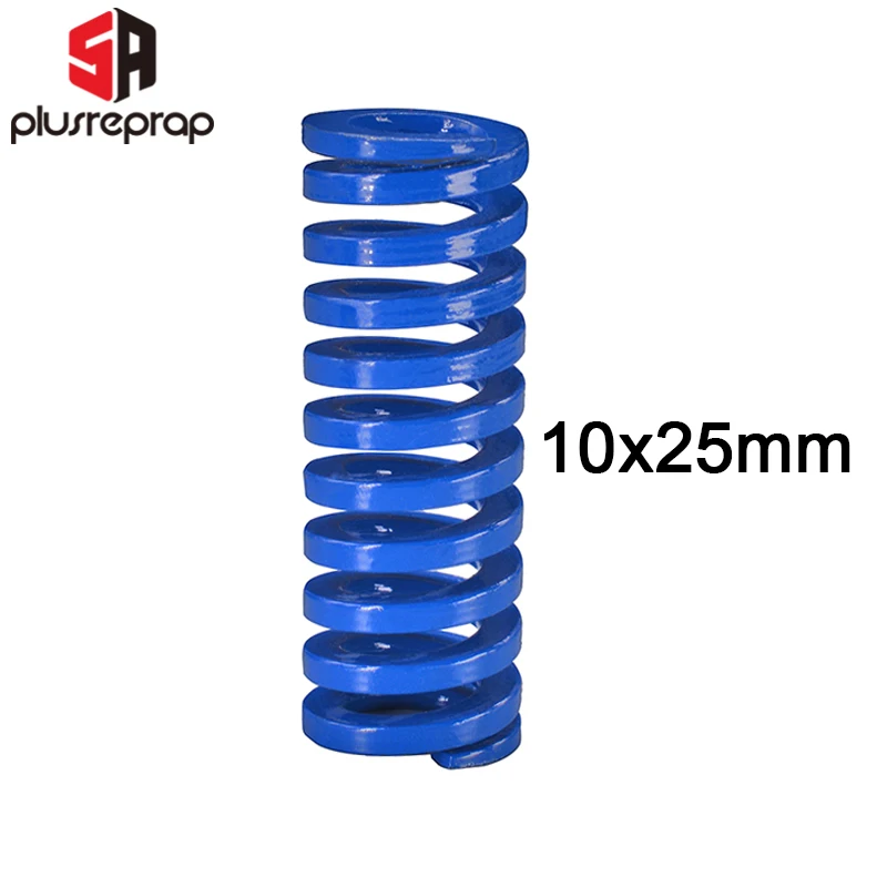 OD10mm x L25mm Нагретые пружины для кровати светильник сжатие нагрузки пружина DIY Экструзионная пружина для 3d принтера CR-10 10S S4 Ender 3 MK8 - Цвет: OD10mm x L25mm
