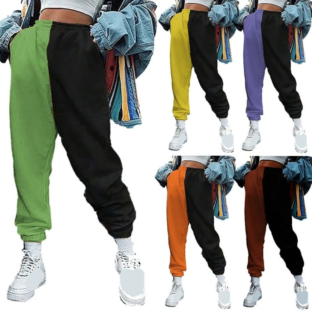 

Women Loose Pants Ladies Casual Sports Workout GYM Yoga Running Jogger Trousers
