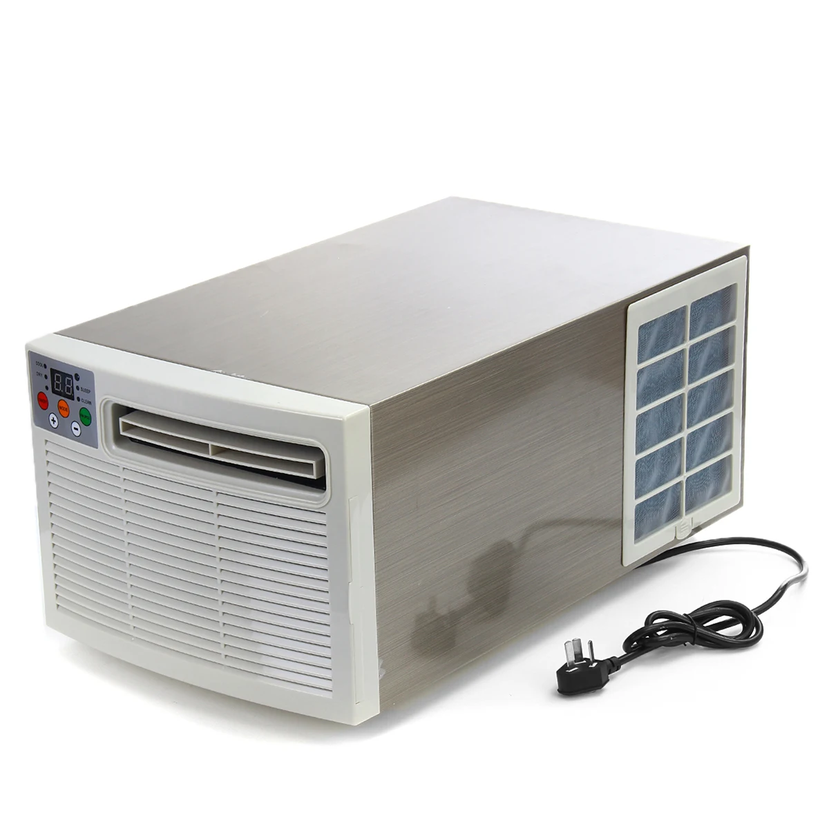 Mini Portable Air Conditioner Cold Cooling 1400W 220V/AC Timer Remote Control LED Display Panel | Бытовая техника