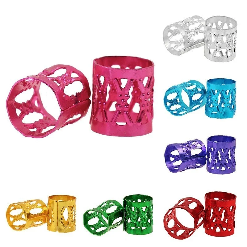 Кольцо для волос смешанных цветов|Звенья кольца и трубки| |