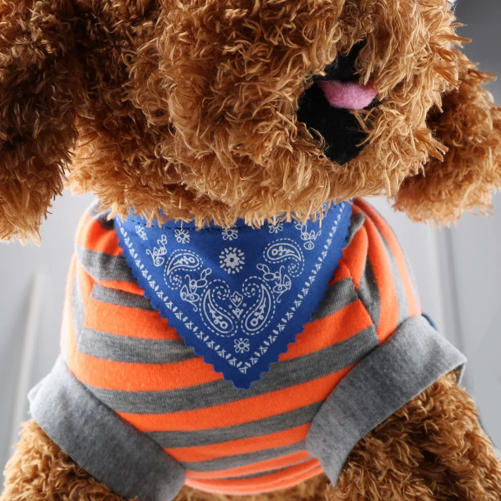 

Fahsion Pet accessories 30CM Length Adjustable Small Dog Scarf Pet Cat Collars Neckerchief Necklace Pet Product