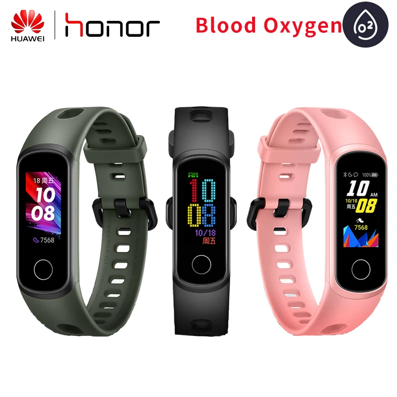 Глобальная версия Honor Band 5i браслет usb зарядка музыкальный контроль крови