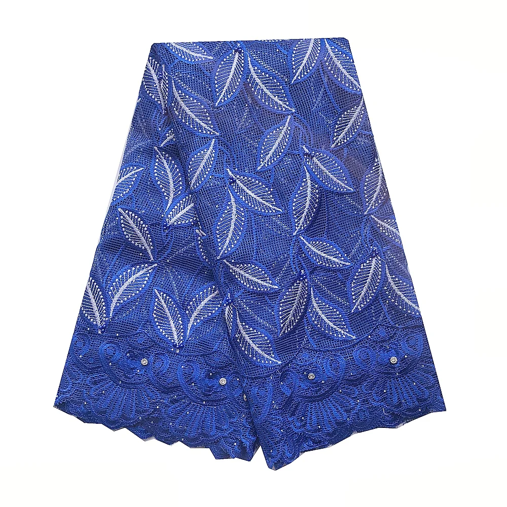 Свадебный шнур швейцарская кружевная ткань нигерийская Тяжелая с бисером