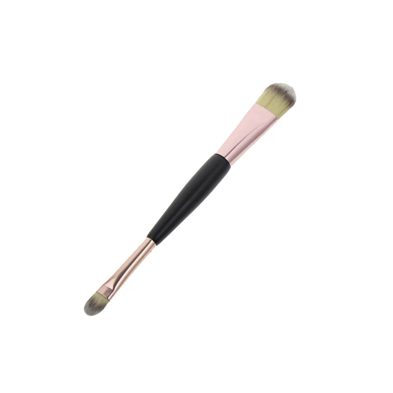 

1Pcs Pvc Box Packing 18cm Double Sides Professional Cheap Face Beauty Makeup Cosmetic Tool Product Foundation Concealer Brush
