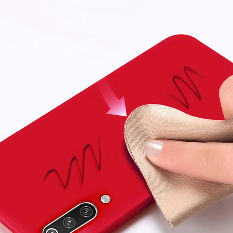 Чехол карамельных цветов для Xiaomi Redmi Mi 8 Lite 9 SE Mi8 Mi9 официальный жидкий силиконовый