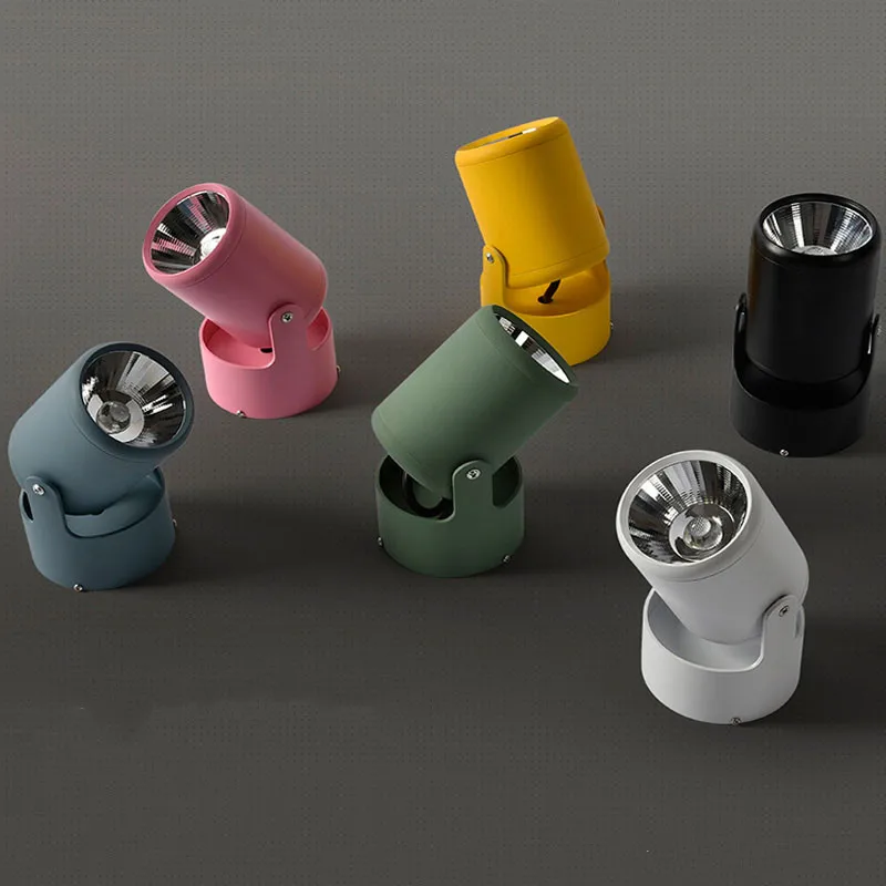 

DIMMABLE Macaron Surface Mounted Downlight 7W 9W12W 15W 18W 20W LED Ceiling Spot Light AC110/220V for Kitchen Living room Decor