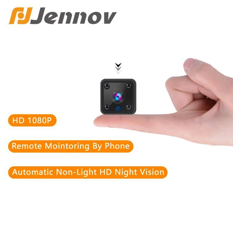 Jennov Wifi мини 2 мегапиксельная камера обнаружения микродвижения Двусторонняя