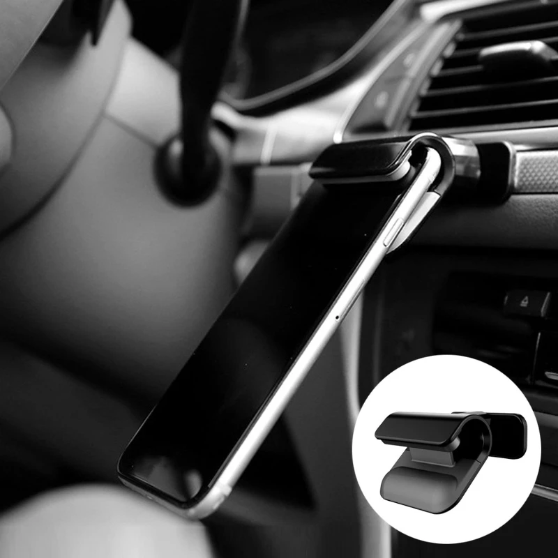 

Luminous Stone Car Phone Holder Car Navigation Bracket Universal Phone Holder Multifunction