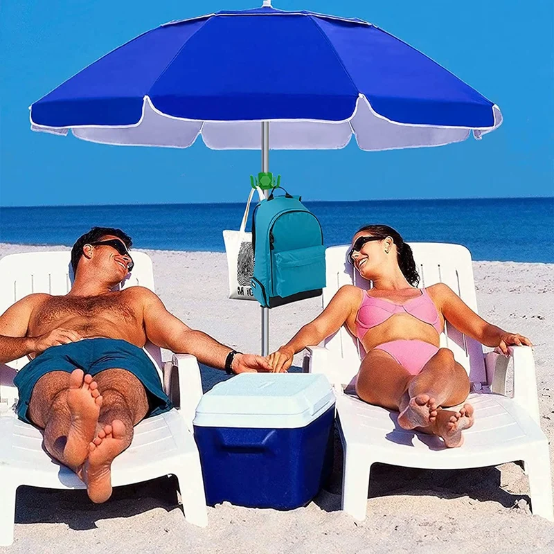 5 шт. пластиковые крючки для зонта 4 зубца