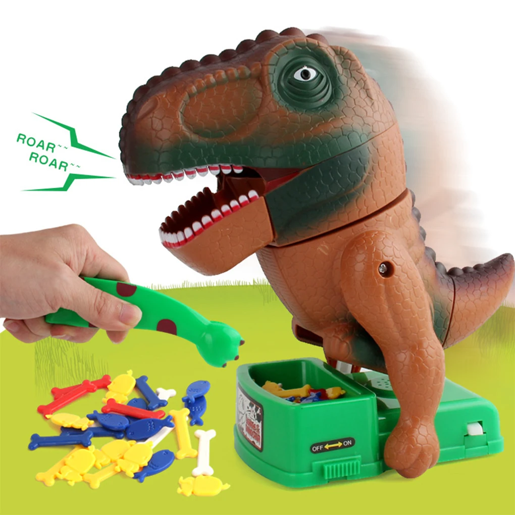 

Игрушка динозавр электрическая, креативная игрушка для фокусов, мультяшное животное, цифровая игра для родителей и детей, рептилии, детская...