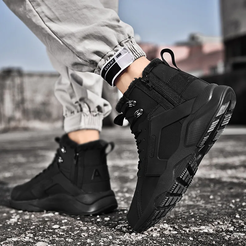 Зимние мужские треккинговые ботинки походные Горные для охоты альпинизма