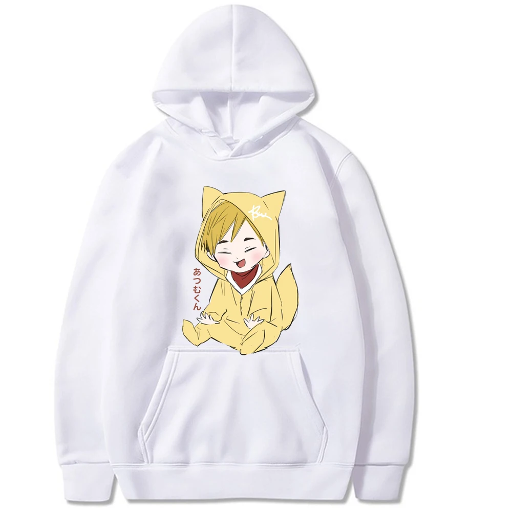 

2021 japannese Anime Haikyuu Printed Hoodie Casual kawaii Sweatshirt Unisex Tops