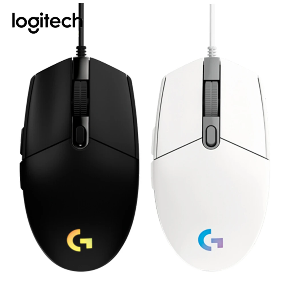 Игровая мышь Logitech G102 LIGHTSYNC 6 кнопок 200 8000 DPI цветная волнистая проводная