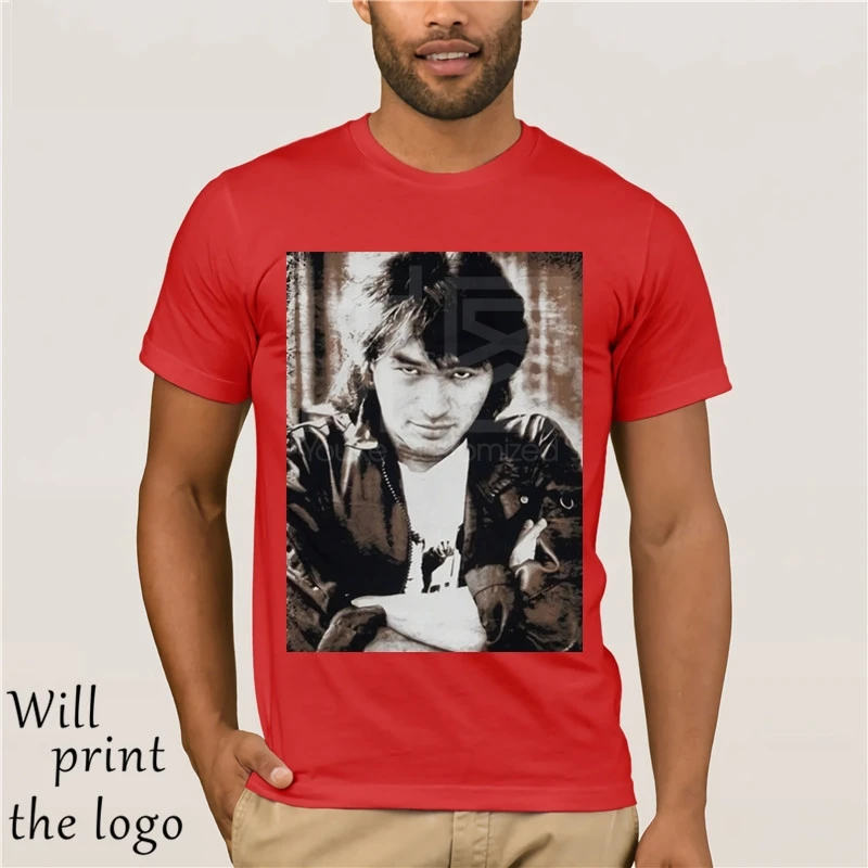 T-shirt KinoPhoto By Victor Tsoi THE LAST HERO V.TsOY Different Size. NEW Cotton T-Shirt Fashion T Shirt Free Shipping shirt | Мужская