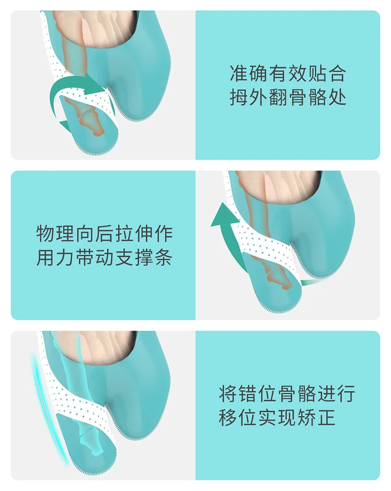 

Youpin Techbeauty Toe Straightener Corrector Pain Relief Hallux Valgus Toe Separator Correction Orthopedic Supplies Foot Care