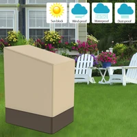 home furniture cover outdoor yard garden chair waterproof dust cover sun protection oxford cloth foldable drawstring covers