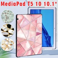 case for huawei mediapad t5 10 10 1 shape hard plastic tablets shell back case free pen