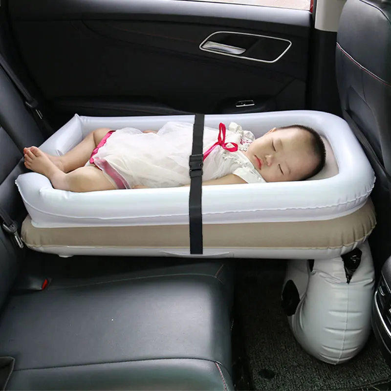 

Car Travel Baby Children Inflatable Rest Bed Front Row Air Mattress Self Driving Tour Sleeping Pad Trunk Sedan For Suv Cushion