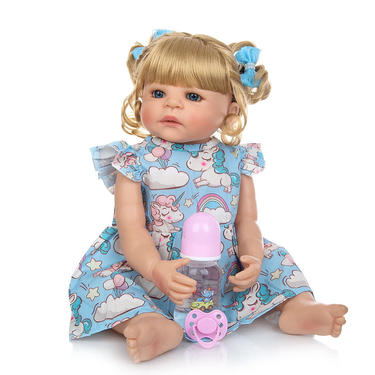 KEIUM 55 см Силиконовые всего тела Reborn Детские куклы Реалистичная Boneca живой Bebe для