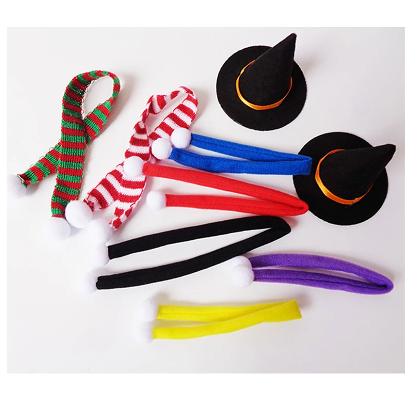 Женский шарф длиной 20 см Рождественский для кукол Blyth OB11 модель 1/8 1/12 BJD аксессуары