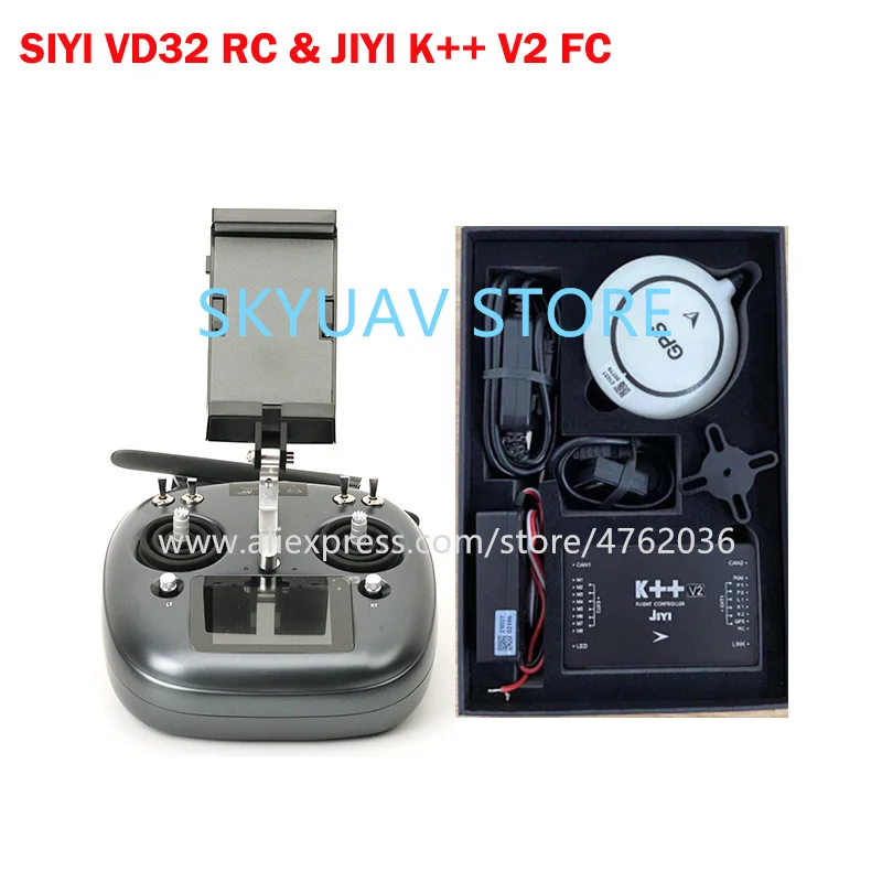 SIYI VD32 пульт дистанционного управления с JIYI K3A pro/K ++ V2 Полетный комбинированный DIY