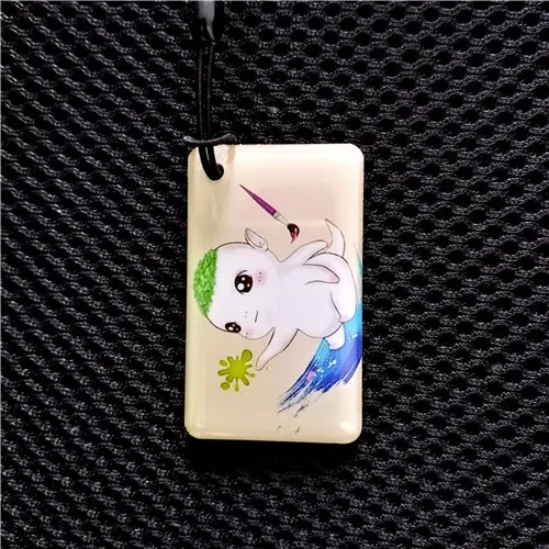 F 13.56MHz UID Changeable RFID IC Card Tag Token Key Chain Keyfob KEYRING Access Control Card Rewrite write ABS Plastic TAG - Цвет: F
